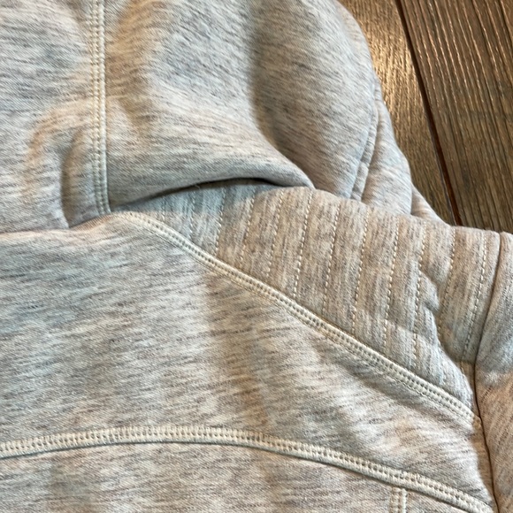 SOFT AND WARM Athleta Luxe Zip Up Hooded Jacket, Size Petite Large - Picture 8 of 9